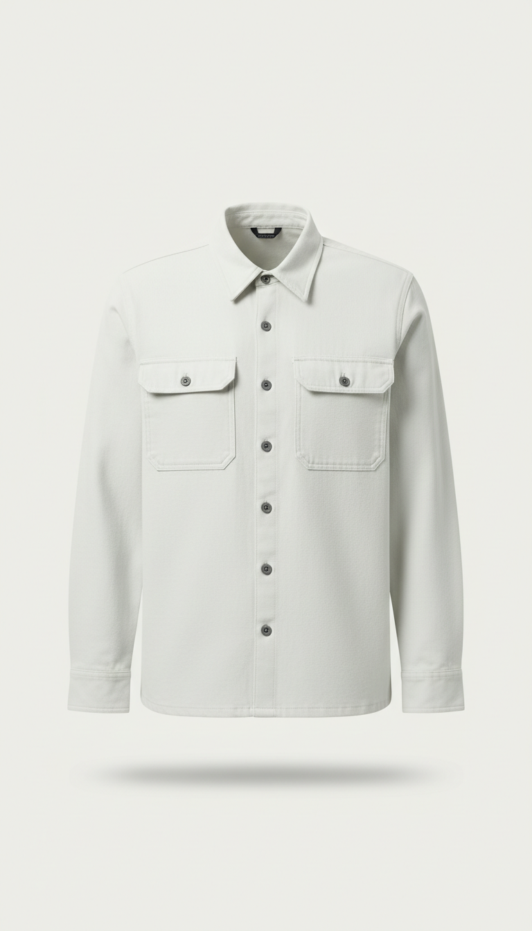 Arbeitshemd in Cloud White