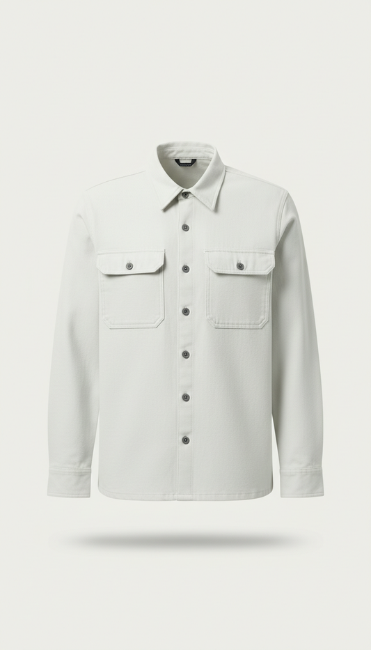 Arbeitshemd in Cloud White